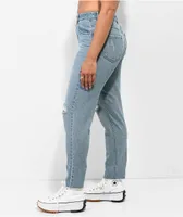 Unionbay Madonna Distressed Blue Mom Jeans