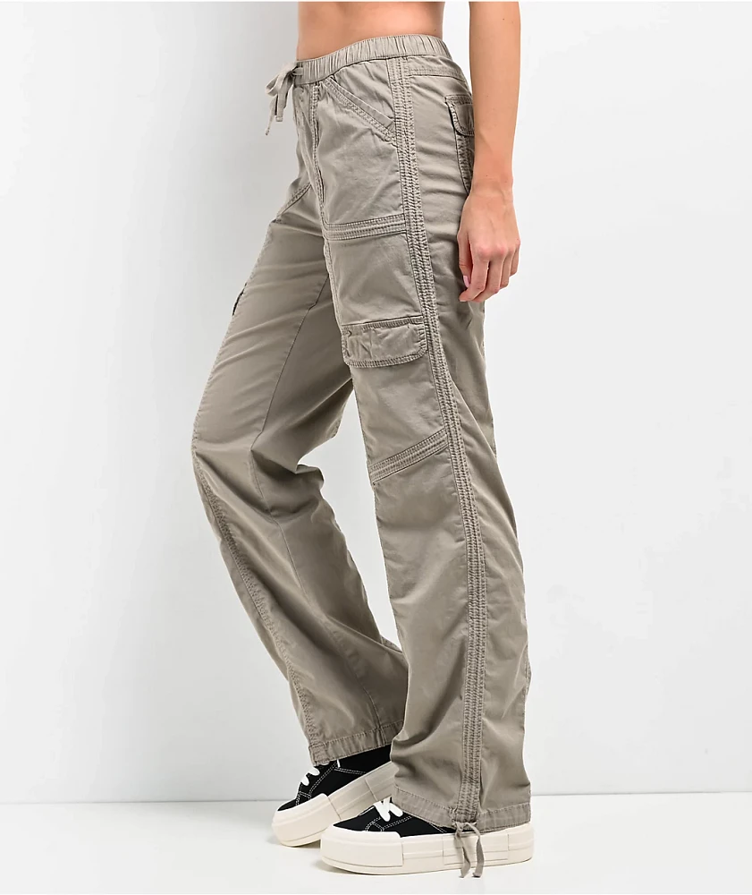 Unionbay Shay Charcoal Straight Leg Cargo Pants