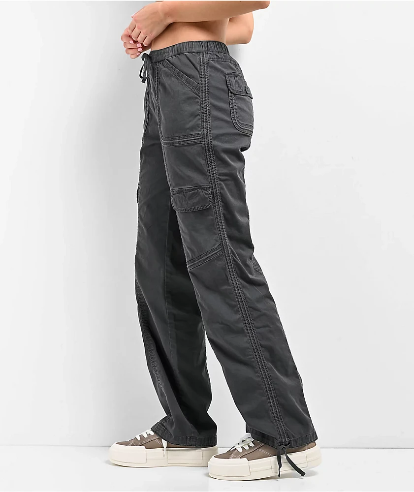 Unionbay Shay Grey Straight Leg Cargo Pants