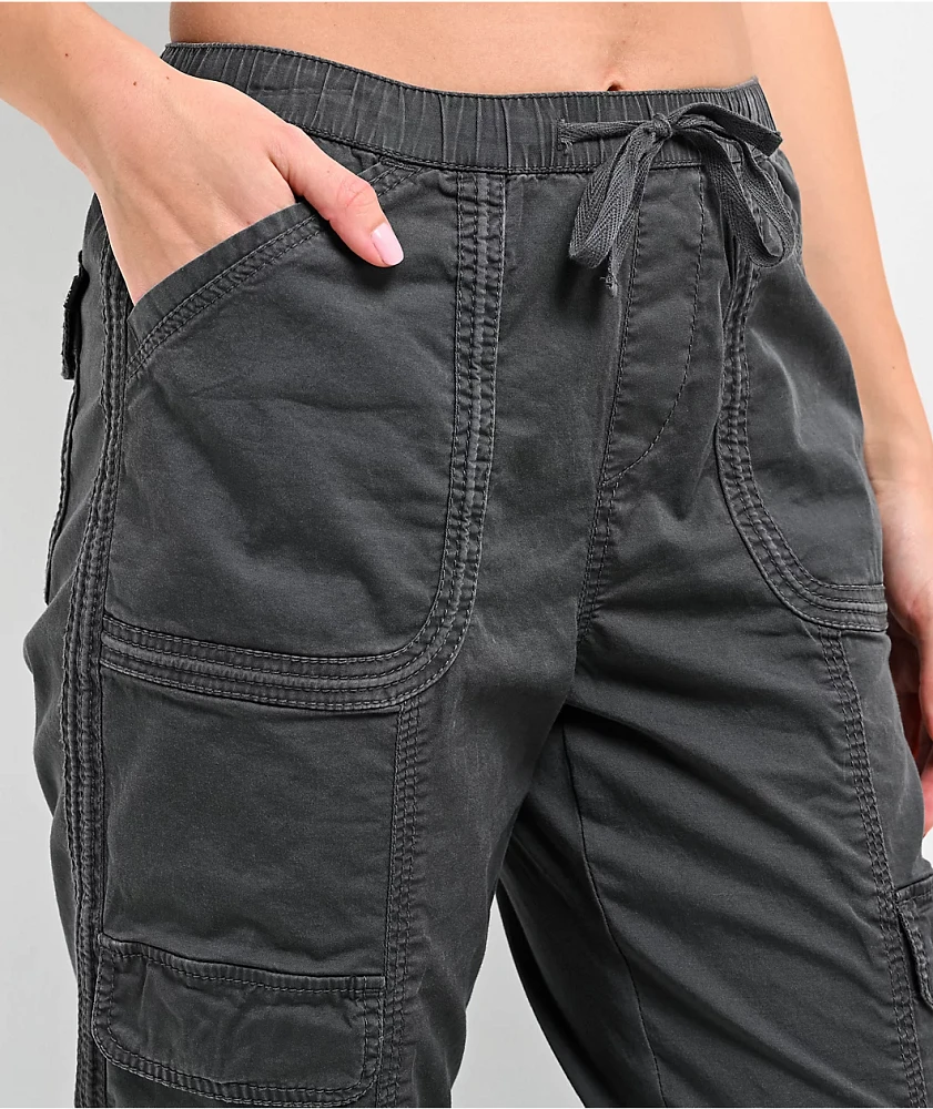 Unionbay Shay Grey Straight Leg Cargo Pants