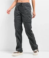 Unionbay Shay Grey Straight Leg Cargo Pants