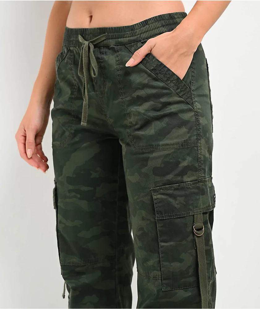 Unionbay Trevor Camo High Rise Cargo Pants