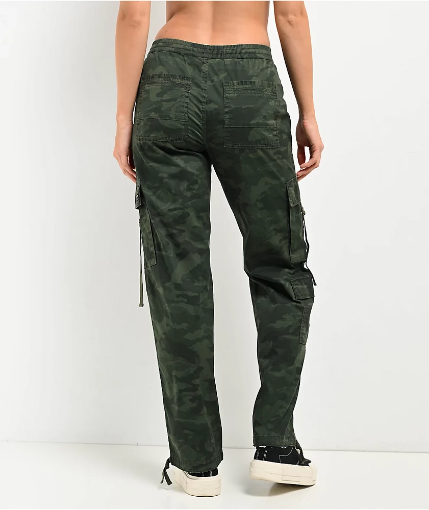 Unionbay Trevor Camo High Rise Cargo Pants