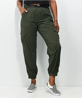 Unionbay Vaughn Green Cargo Jogger Pants