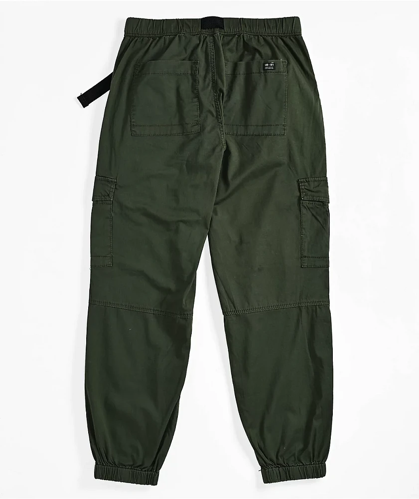 Unionbay Vaughn Green Cargo Jogger Pants