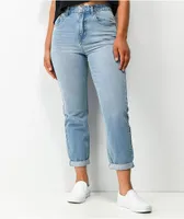 Unionbay Vintage Light Wash Mom Jeans