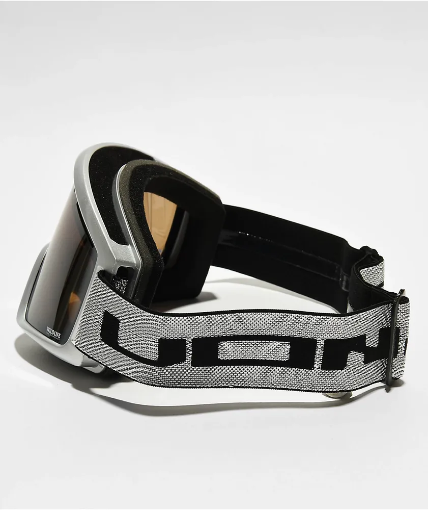 VONZIPPER Cleaver Silver Shredder Chrome Snowboard Goggles