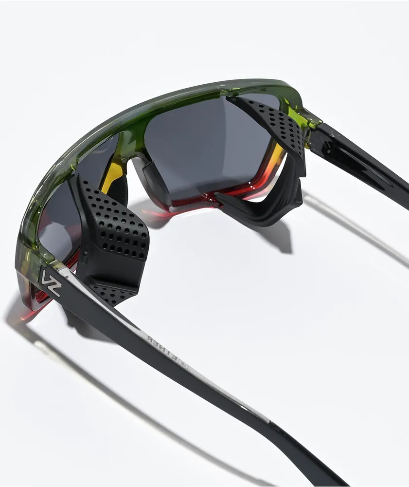 VONZIPPER Defender Vibrations Satin & Grey Sunglasses 