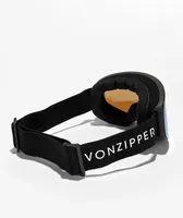 VONZIPPER Encore Black Satin & Stellar Chrome Snowboard Goggles