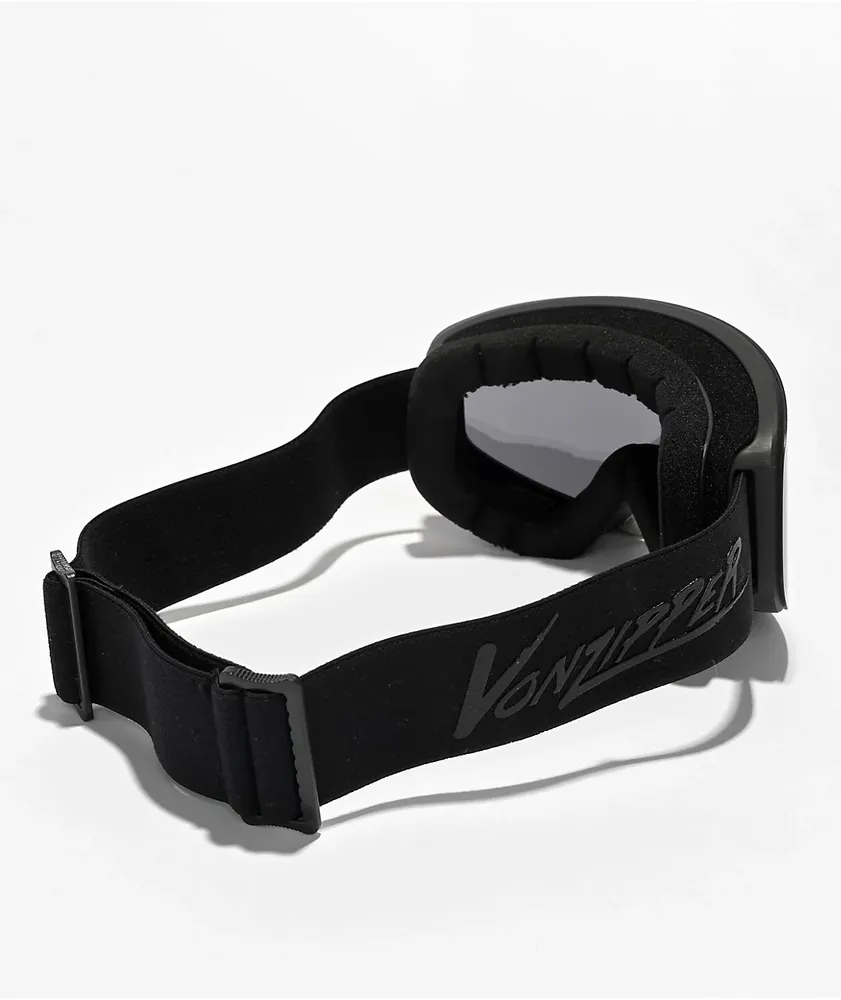 VONZIPPER Encore Black Satin Snowboarding Goggles
