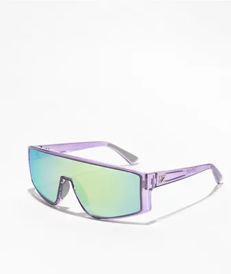 VONZIPPER Hyperbang Transparent Purple Sunglasses