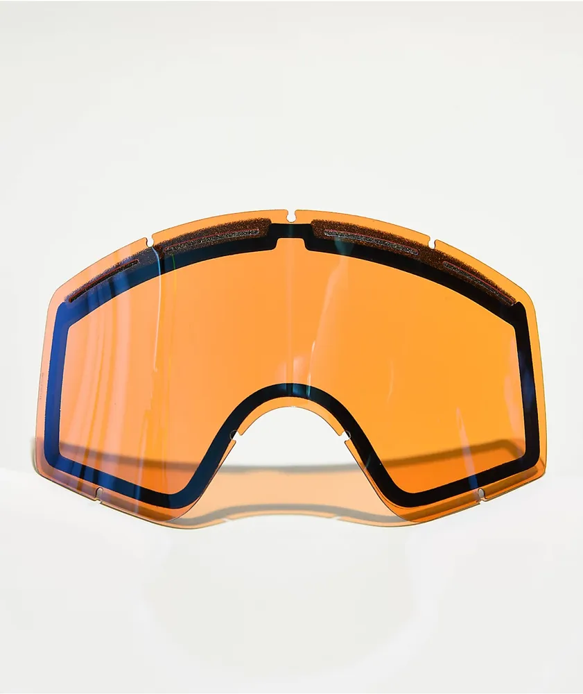 VONZIPPER John Jackson Cleaver Orange & Fire Chrome Snowboard Goggles 