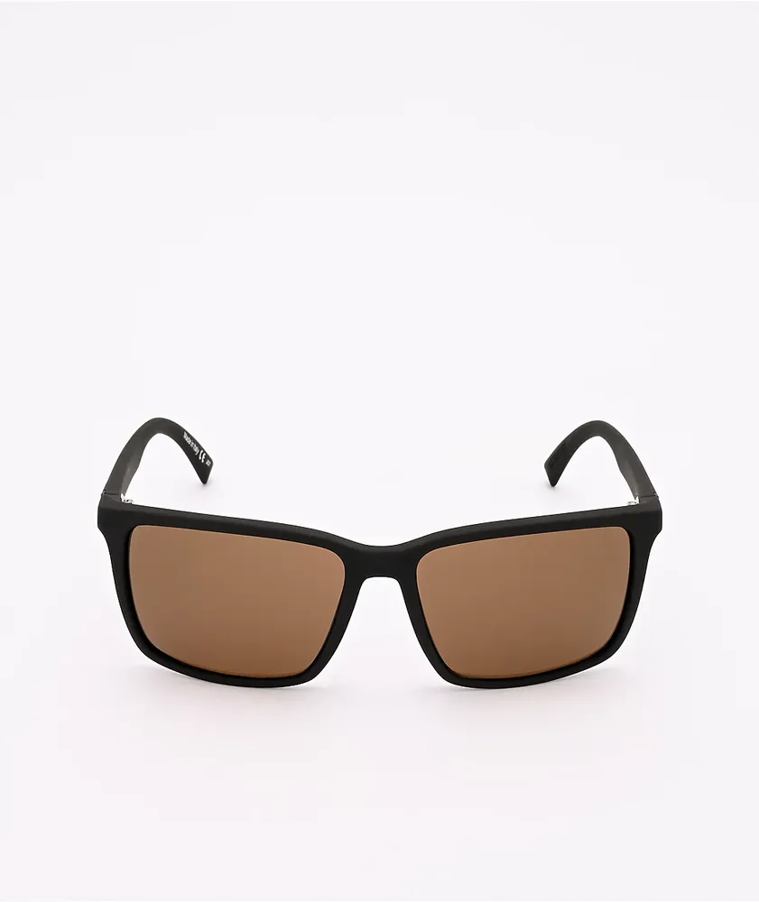 VONZIPPER Lesmore Satin Black & Bronze Sunglasses