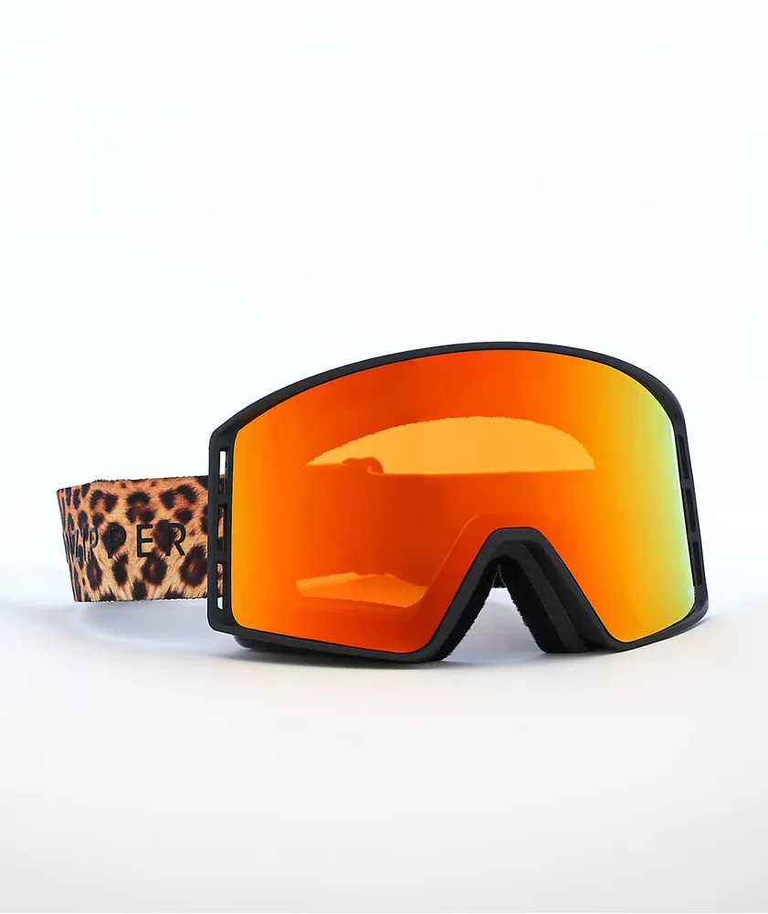 VONZIPPER Mach Wildlife Fire Chrome Snowboard Goggles