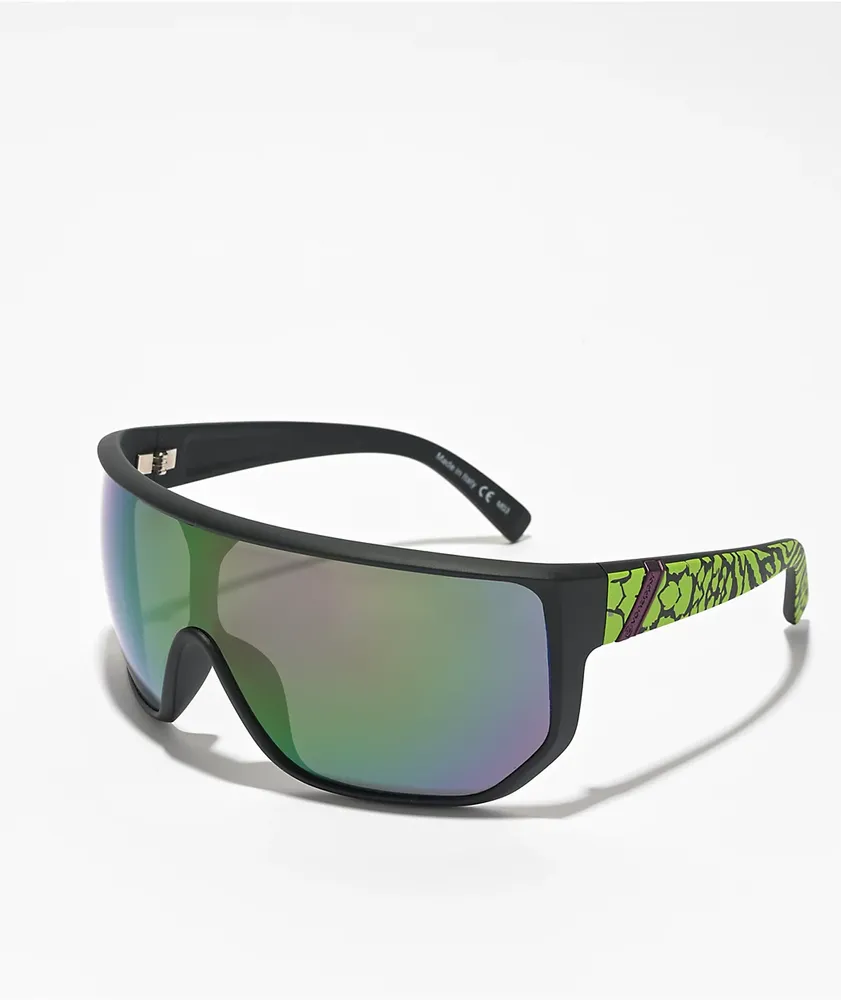 VONZIPPER Party Animals Bionacle Black & Lime Sunglasses