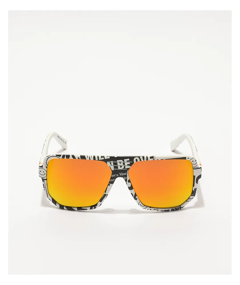 VONZIPPER Roller House Riot & Fire Chrome Sunglasses