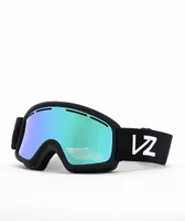 VONZIPPER Trike Black Satin & Stellar Chrome Snowboard Goggles