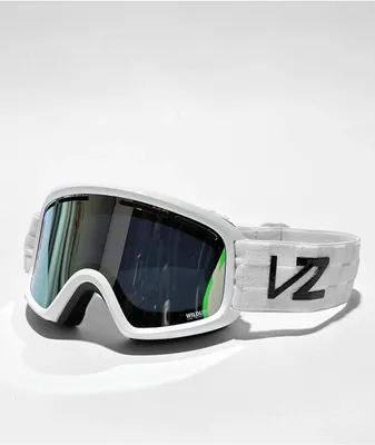 VONZIPPER Trike White Gloss & White Chrome Snowboard Goggles