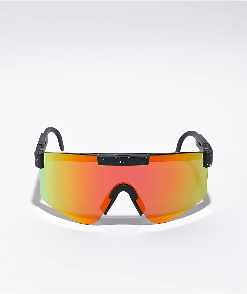 Vacation Red Shield Sunglasses