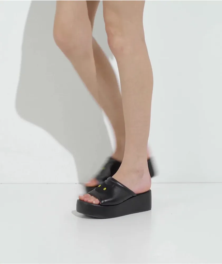 Valfre Bruno Black Platform Sandals