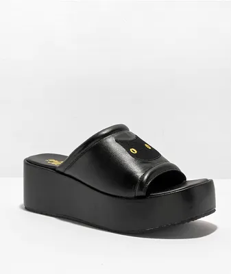 Valfre Bruno Black Platform Sandals