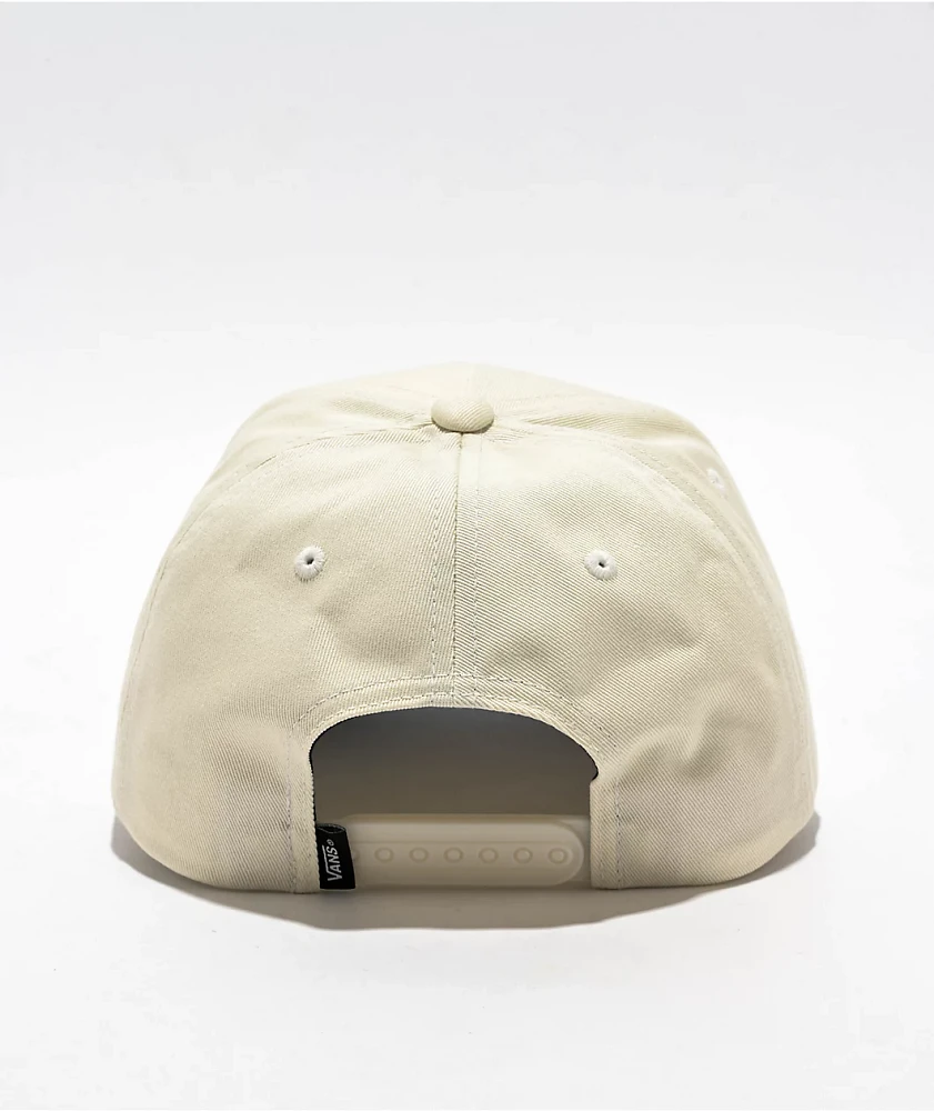 Vans 66 Structured Jockey White Snapback Hat