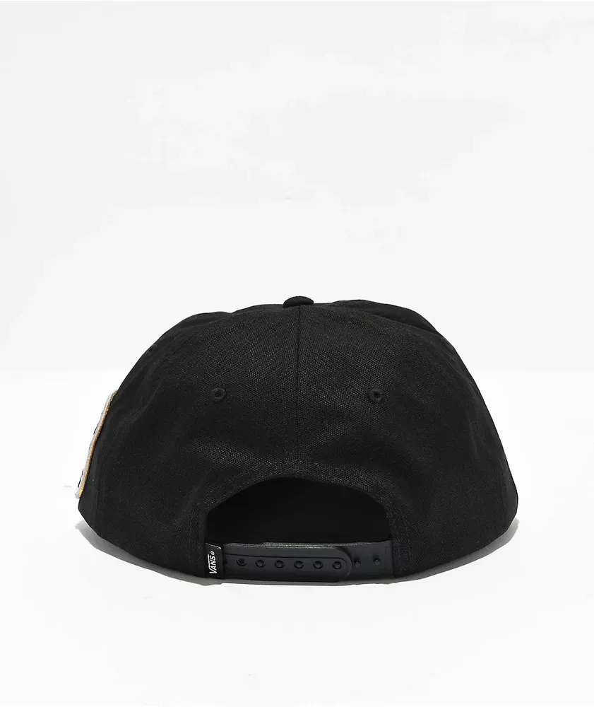 Vans 66 Unstructured Black Snapback Hat