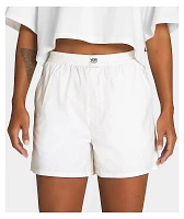 Vans Alicia Checkerboard White Boxer Shorts