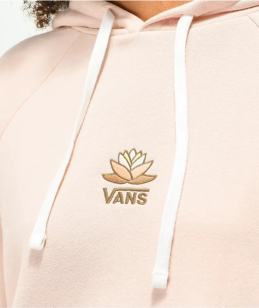 Vans Angie Marino Peach Crop Hoodie