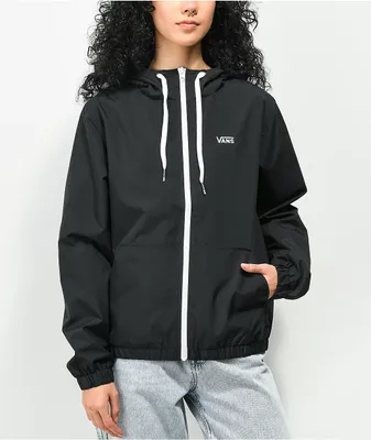 Vans Appear Black Windbreaker Jacket