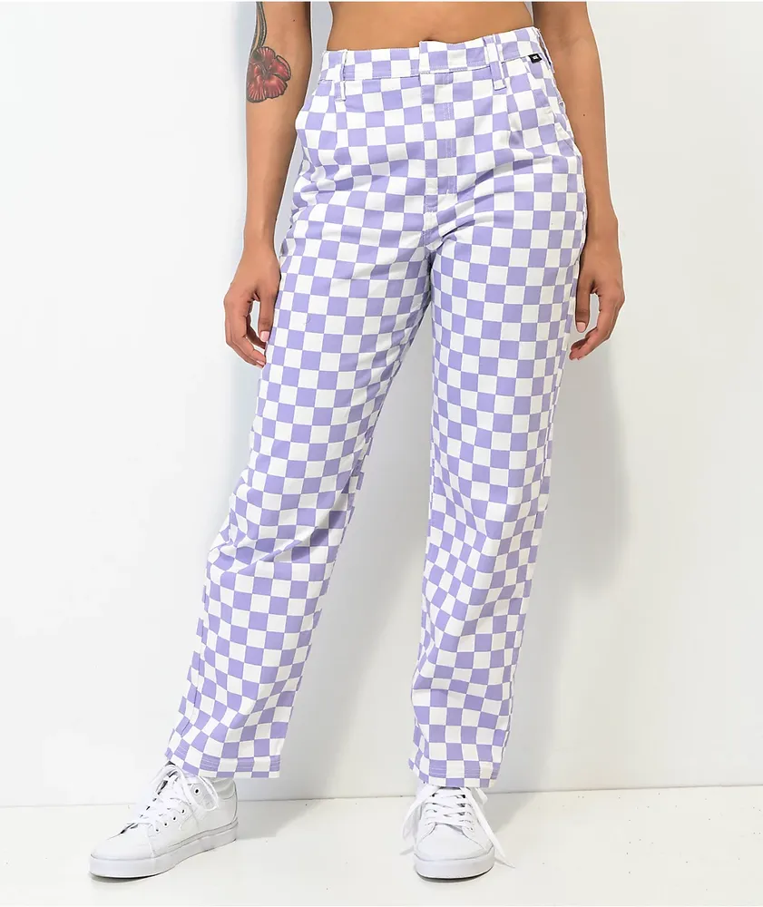 PacSun White High Waisted Baggy Skate Pants