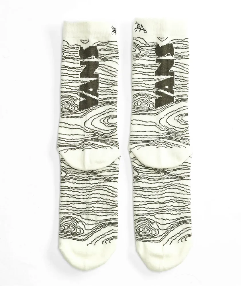 Vans Armanto Ticker White Crew Socks