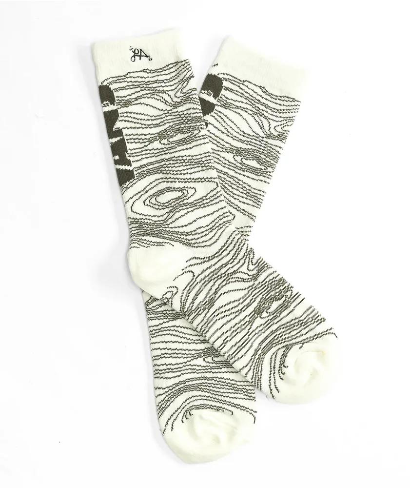 Vans Armanto Ticker White Crew Socks