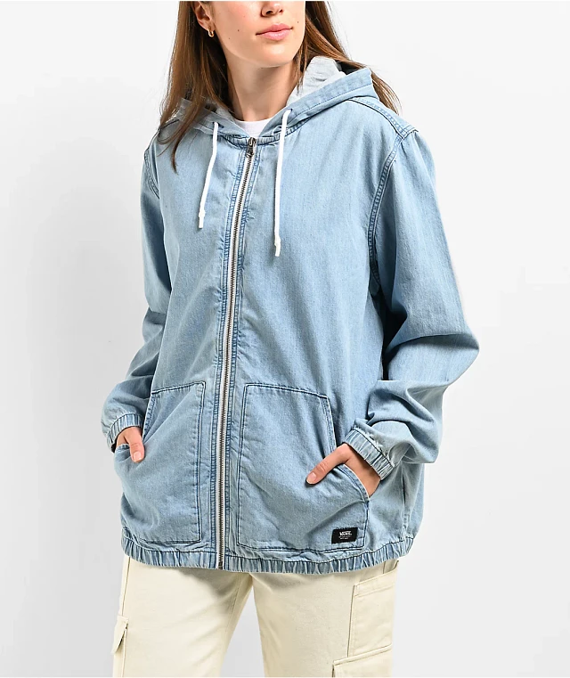 Zumiez Vans Baby Blue Hoodie Cookies Thin Mint Sky Blue Hoodie At
