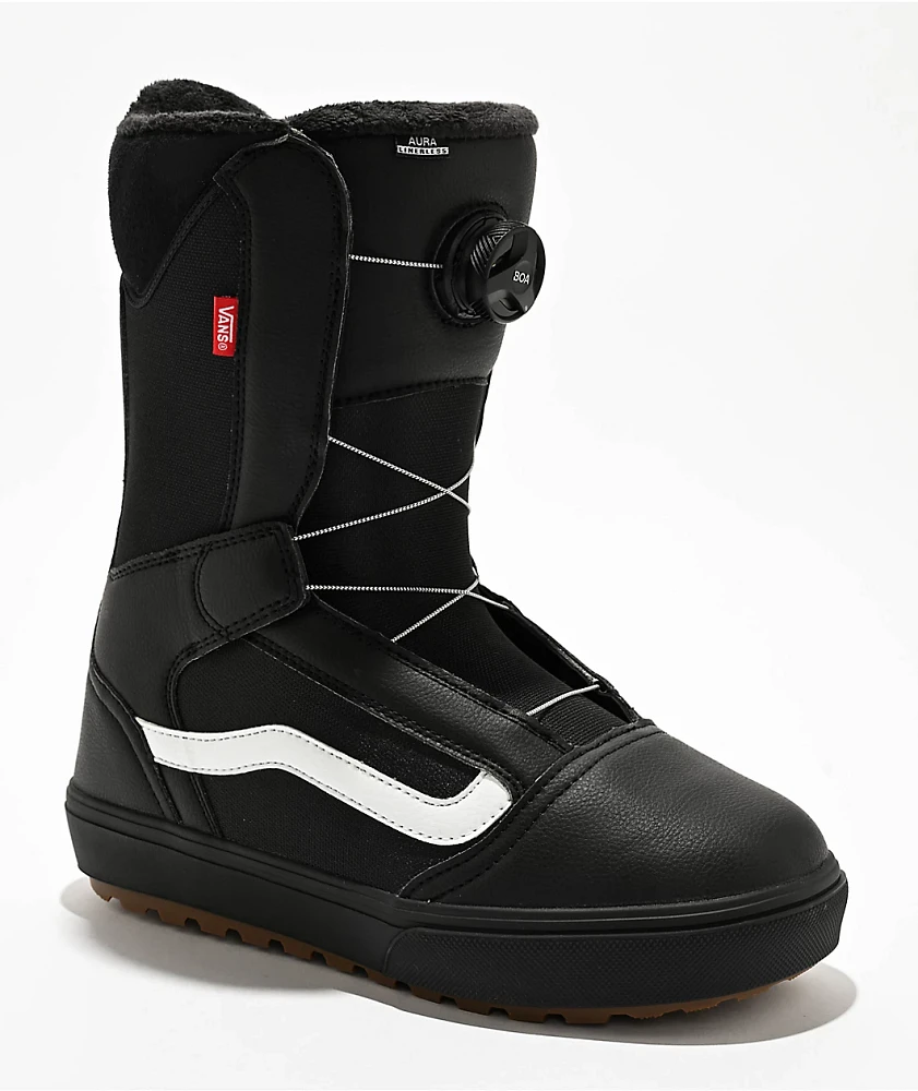 Vans Aura Linerless Black & Gum Snowboard Boots