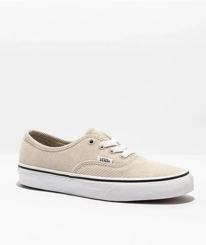 Vans Authentic Corduroy French Oak Skate Shoes