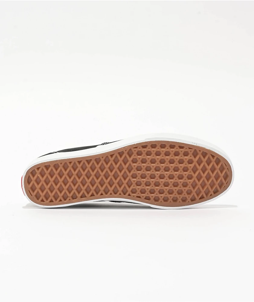 Vans Authentic Lowpro Black & White Skate Shoes