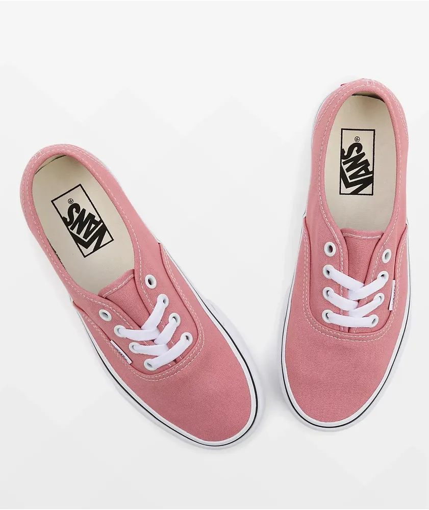 Vans Authentic Rosette & White Skate Shoes