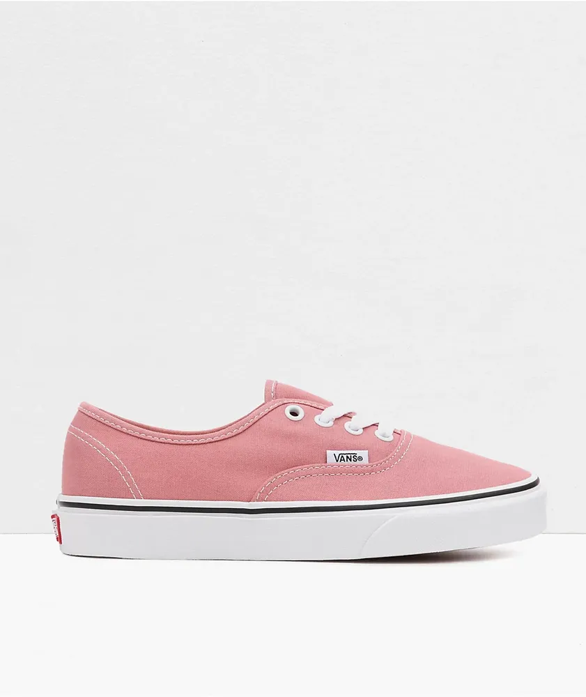 Vans Authentic Rosette & White Skate Shoes