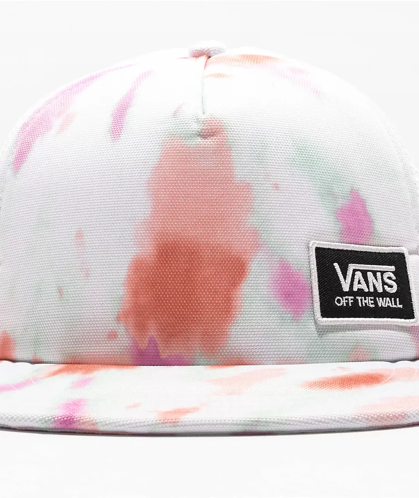 Vans Beach Bound II White Tie Dye Trucker Hat