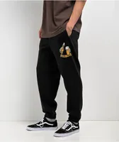 Vans Beer Skull Relaxed Black Sweatpants