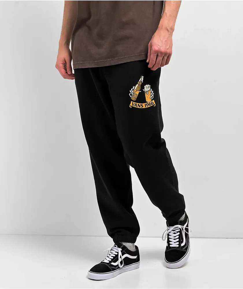 Vans Sweatpants - Core Basic - Black » Fast and Cheap Shipping