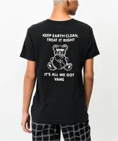 Vans Boss Bear Black T-Shirt