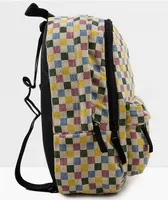 Vans Bounds Novelty Marshmallow & Ash Black Mini Checkerboard Backpack