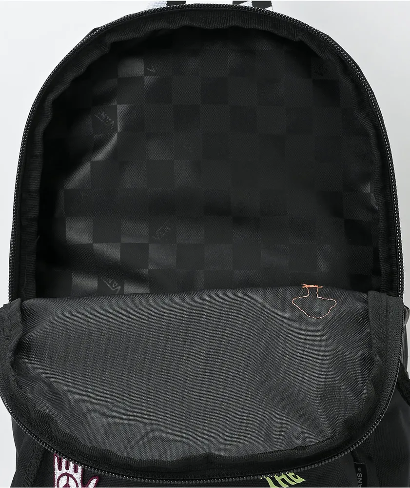 Vans Bounds Novelty Patches Black Mini Backpack