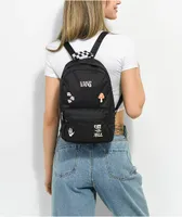 Vans Bounds Novelty Patches Black Mini Backpack