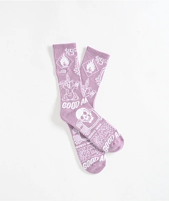 Vans Bubs 66 Lavender Crew Socks