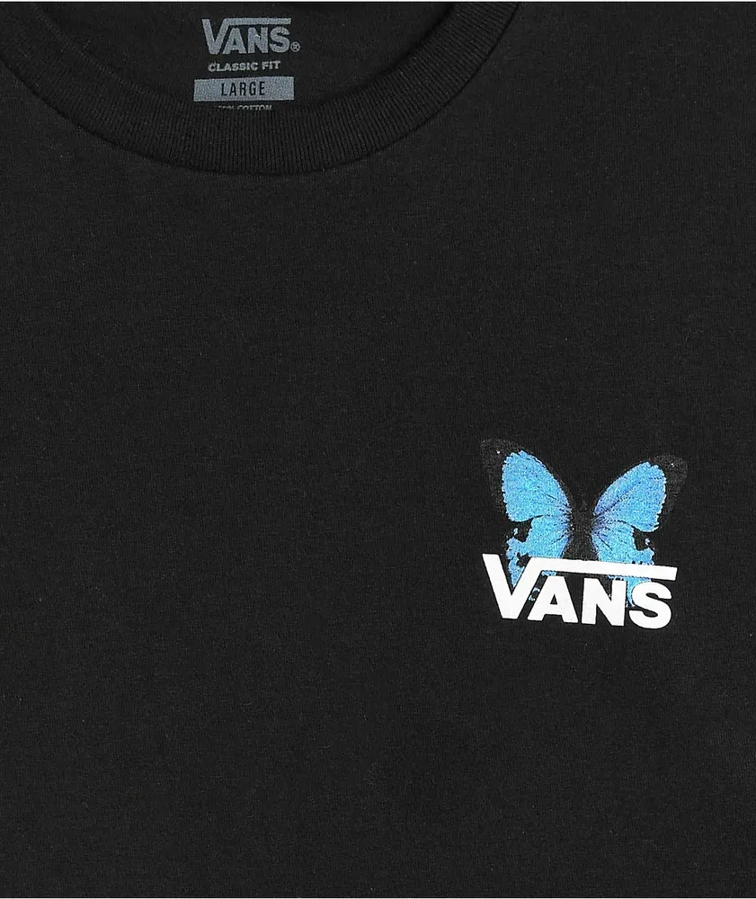 Vans Butterfly Check Black T-Shirt