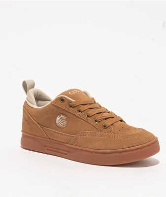 Vans Cab 4 Brown & Gum Skate Shoes