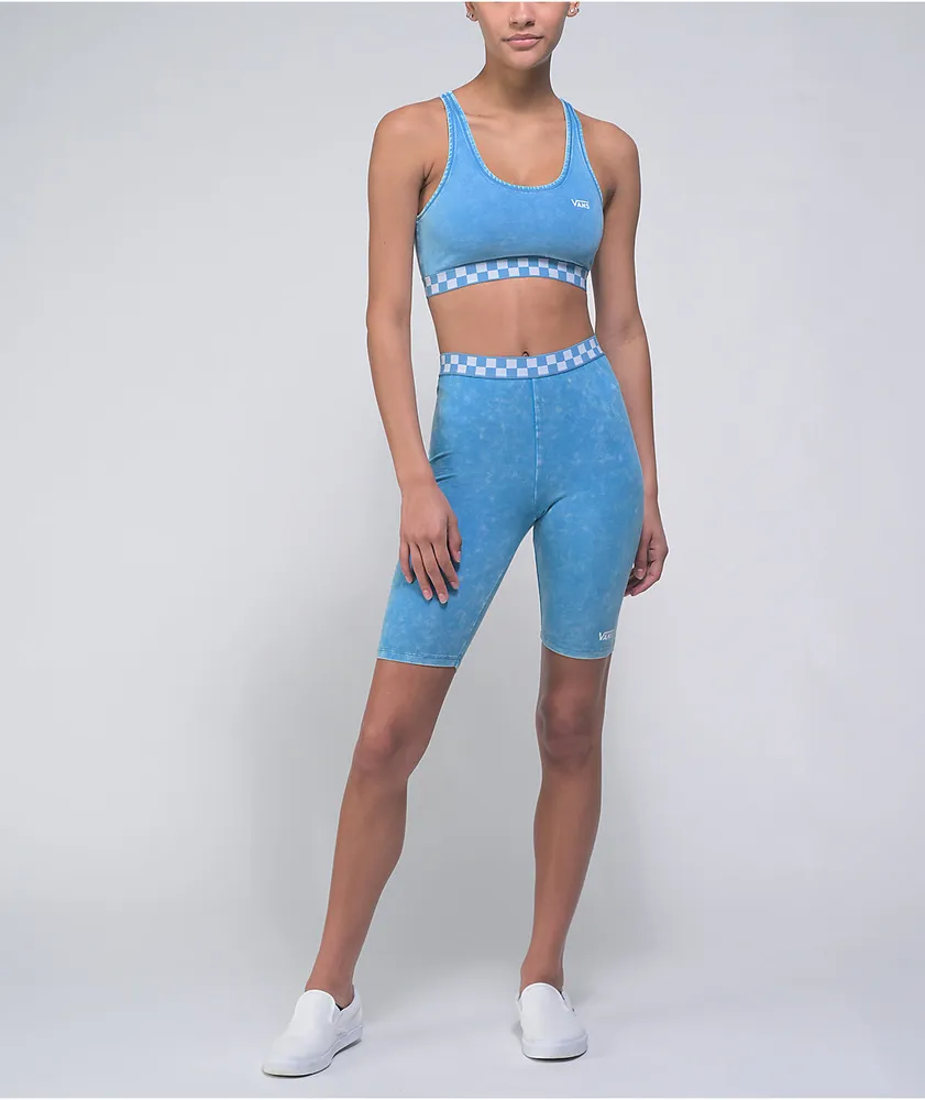 Vans Checked Out Niagra Blue Mineral Wash Bralette